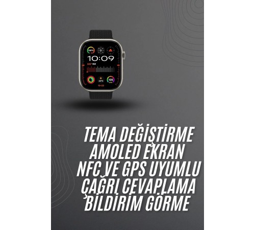 Akıllı saat 2.02 inch Nabız Ölçer Arama Konuşma Müzik Dinleme