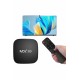 Akıllı TV kutusu Mx Box Android 7.1 TV kutusu 2.4G Wifi
