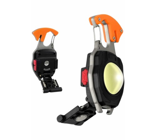 7 Modlu Mini Led Lamba Anahtarlık USB Şarjlı Kamp İçin Taşınabilir