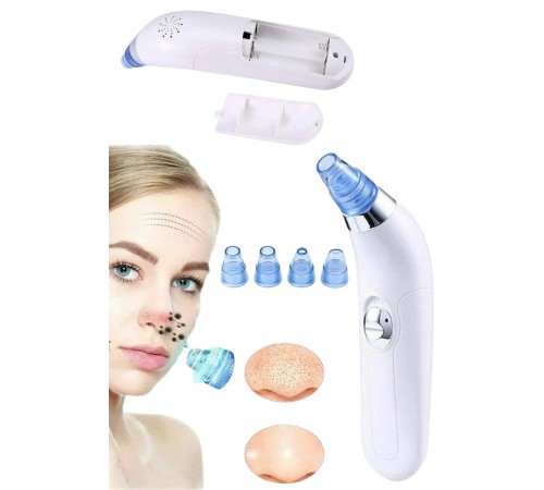 Vakumlu Siyah Nokta Ve Yüz Temizleme Cihazı 4 Başlıklı