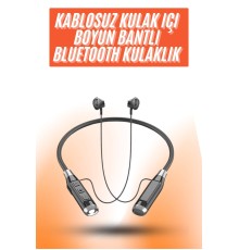 Yeni Nesil Silikonlu Kulak İçi Kablosuz Kesintisiz Bluetooth Kulaklık Kablolu