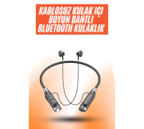 Yeni Nesil Silikonlu Kulak İçi Kablosuz Kesintisiz Bluetooth Kulaklık Kablolu