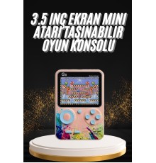 Televizyona Bağlanan Çift Joystick Taşınabilir Klasik Retro Oyunlu