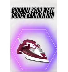 2200W Seramik Kaplama Estetik Tasarımı 360 Derece Dönebilir Kablosu