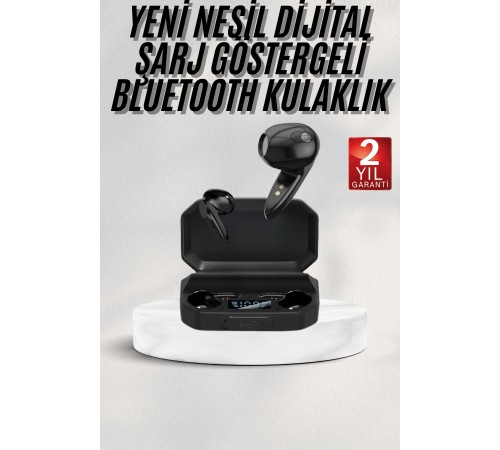 Siyah Profesyonel  Kulaklık HD Mikrofonlu Çağrı Cevaplayabilen