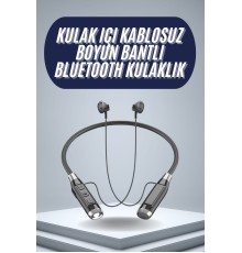 120 Saat Bluetooth Kulaklık Kablolu Boyun Askılı SD Kart Girişli ANC Özellikli