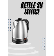 Kettle C F Tipi 220-240V Paslanmaz Çelik Elektrik Kablolu Otomatik Kapanma