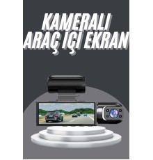 Video ve Fotoğraf Kaydedici Sürüş Kamerası Ön ve Arka Çift Kameralı