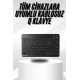 Kablosuz Bluetooth Bağlantılı Taşınabilir Q Klavye Tüm Cihazlara Uyumlu
