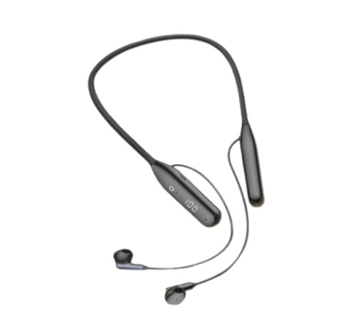 100 Saat Kablolu Boyun Askılı Dijital Göstergeli Bluetooth Kulaklık