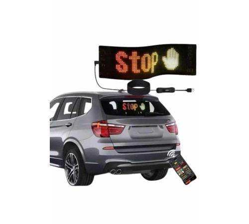 Digital Araba Yazısı Ekran Matrix En Büyük Boy 16X96 Matrix LED Panel