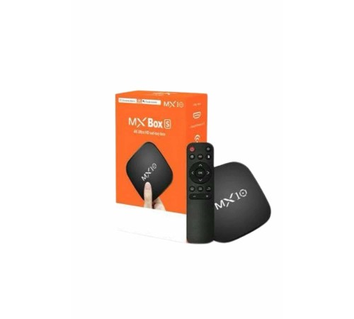 Akıllı TV kutusu Mx Box Android 7.1 TV kutusu 2.4G Wifi