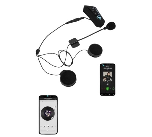 Intercom Bluetooth Kask Kulaklık Motosiklet Kulaklık 5.0 Bluetooth