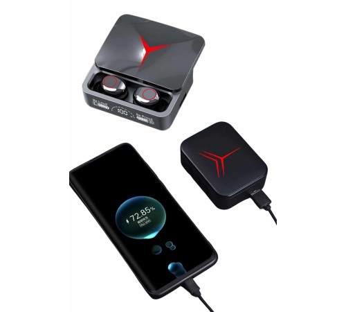 Kablosuz Bluetooth Kulaklık Powerbank Özellikli Göstergeli Hd Mikrofon