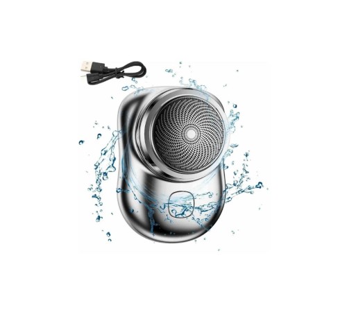 Mini Sıfır Sakal Yanak Tıraş Makinesi USB Şarjlı Sıfır Sakal Taşınabilir Korumalı