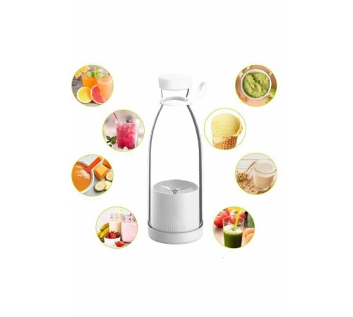 Taşınabilir Kablosuz Şarjlı Kişisel Smoothie El Blender Mini Meyve Sıkacağı