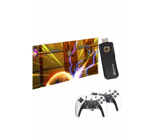 4k Kablosuz Çift Kol Retro Oyunlar 20000 Oyunlu Atari