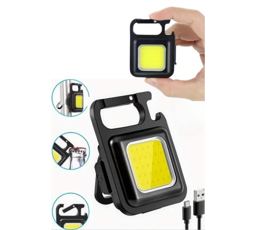 Mıknatıslı Parlak Led Işık 3 Fonksiyonlu Şarj edilebilir Ledli Mini Taşınabilir