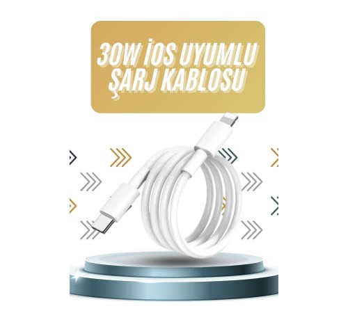IOS Tüm Serilerle Uyumlu 30W Hızlı Şarj Aleti 11 12 13 14/Pro Max Mini Plus IOS Tüm Serilerle Uyumlu 30W Hızlı Şarj Aleti 11 12 13 14/Pro Max Mini Plus