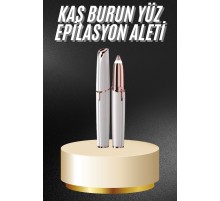 Kaş Bıyık Tüy Epilasyon Aleti Pilli Yüz Kaş Epilatör Kıl Tüy Alma Epilasyon