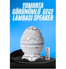 Gece Lambası Yumurta Işık Speaker Yeni Nesil Dinozor Yumurtası Görünümlü