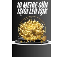 Dış Mekan Led Aydınlatma 10 Metre Gün Işığı Led Işık Pilli