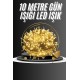 Dış Mekan Led Aydınlatma 10 Metre Gün Işığı Led Işık Pilli
