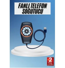 Telefon Soğutucu Fan Güçlü Motor Radyatör Cep Telefon Soğutma
