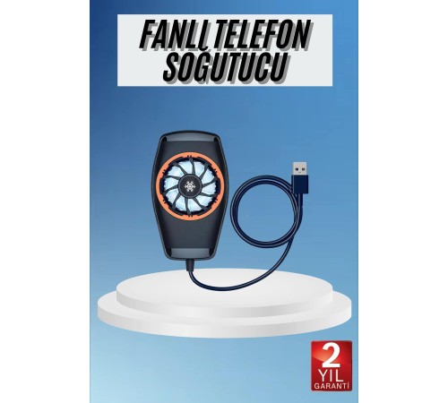 Telefon Soğutucu Fan Güçlü Motor Radyatör Cep Telefon Soğutma