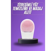 Titreşimli Yüz Masaj Aleti Titreşimli Makyaj Temizleme Cihazı