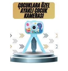Ayaklı Çocuk Kamerası Tripodlu Mini 1080p Hd Çocuk Kamera