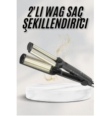Saç Şekillendirici Wag Maşa Su Dalga Maşası Tüm Saç Tiplerine Uygun