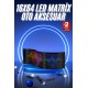 LED Matrix Panel RGB Ekran Kumandalı 16X64 Araç Camına Uygun