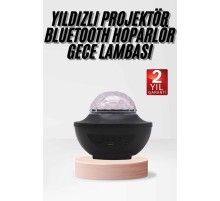Çok Renkli Projektör Lamba Disko Topu Gece Lambası Kablosuz