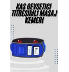 Göbek İnceltme Kemeri Kas Gevşetici Masaj Aleti Titreşimli Masaj Kemeri