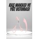 2'li Kaş Bakım Seti Taraklı Kaş Makası Ve Kaş Usturası Kaş Şekillendirici