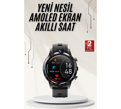Akıllı Saat 3 Kordon Akıllı Saat Android ve İOS Uyumlu Uzun Ömürlü Titreşimli