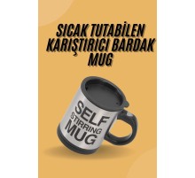 Sıcak Tutan Termos Bardak Kendi Kendini Karıştıran Mikser Kupa