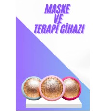 Mini Akıllı Maske Terapi Cihazı Cilt Bakım Led Işık Terapi Cihazı