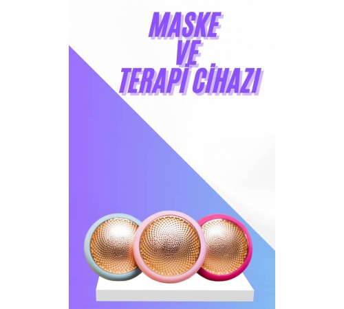 Mini Akıllı Maske Terapi Cihazı Cilt Bakım Led Işık Terapi Cihazı