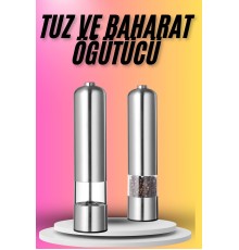 Tuz Baharat Öğütücü Otomatik Baharat Değirmeni Uzun Ömürlü Pratik