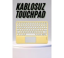 Profesyonel Wifi Q Klavye Bluetooth Klavye Touchpad 10.8 Inç