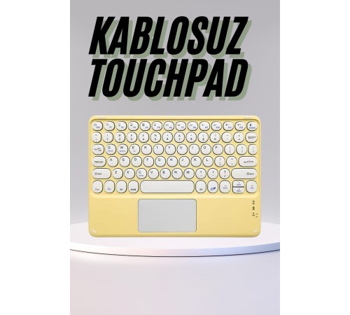 Profesyonel Wifi Q Klavye Bluetooth Klavye Touchpad 10.8 Inç