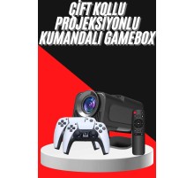 Retro Video Oyunu Konsolu Android Tv El Oyun Konsolu WIFI Taşınabilir Projeksiyon Cihazı