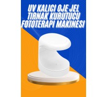 Protez Tırnak Kurutucu Kalıcı Oje Led Oje Kurutucu UV Işınlı Taşınabilir