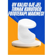 Protez Tırnak Kurutucu Kalıcı Oje Led Oje Kurutucu UV Işınlı Taşınabilir