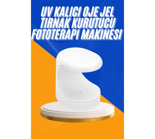 Protez Tırnak Kurutucu Kalıcı Oje Led Oje Kurutucu UV Işınlı Taşınabilir