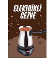 Çelik Kahve Makinesi Cezve 800 Watt Paslanmaz Çelik Türk Kahvesi Makinesi