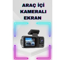 2 İnç Araç İçi Kameralı Ekran 1080P Full HD Kaliteli Hafıza Kart Destekli
