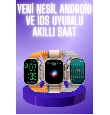 Akıllı Saat Çok Fonksiyonlu Unısex Sosyal Medya Girişli Bluetooth Bağlantılı